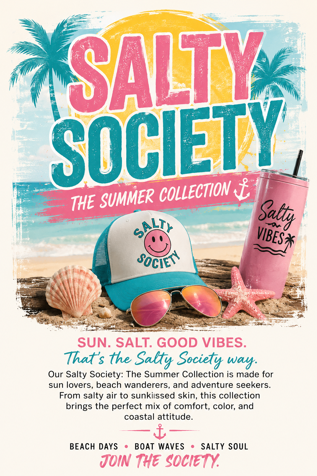 ☀️ Salty Society: The Summer Collection
