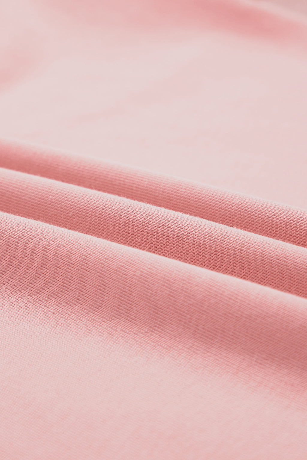 Gossamer Pink Striped Color Block Pullover Top Drawstring Shorts Set