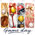 Game Day sports collage digital download preview