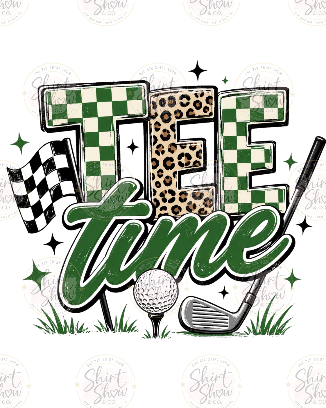 Tee Time golf digital download preview