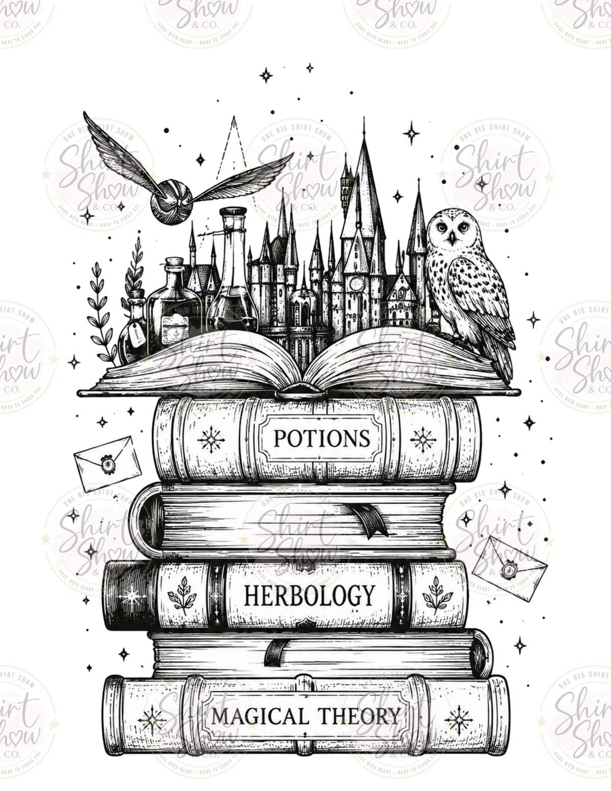 Magical Books Potions Herbology digital download preview