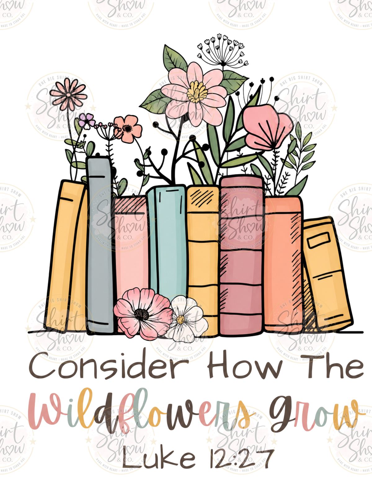 Consider How the Wildflowers Grow digital download preview