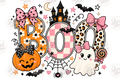 Boo pink bows digital download preview