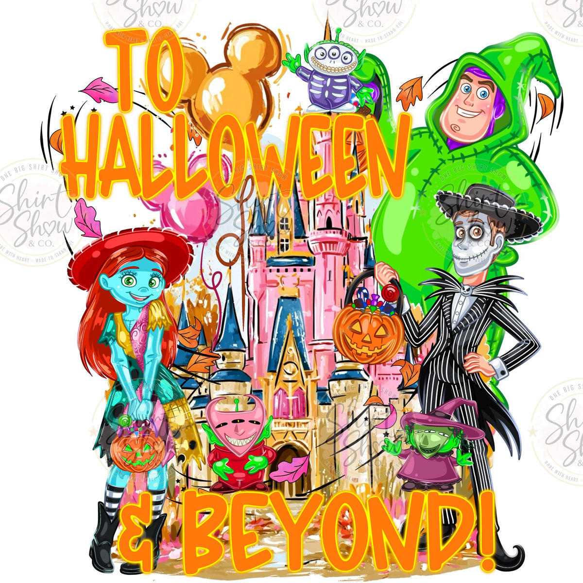 To Halloween and Beyond digital design watermarked preview