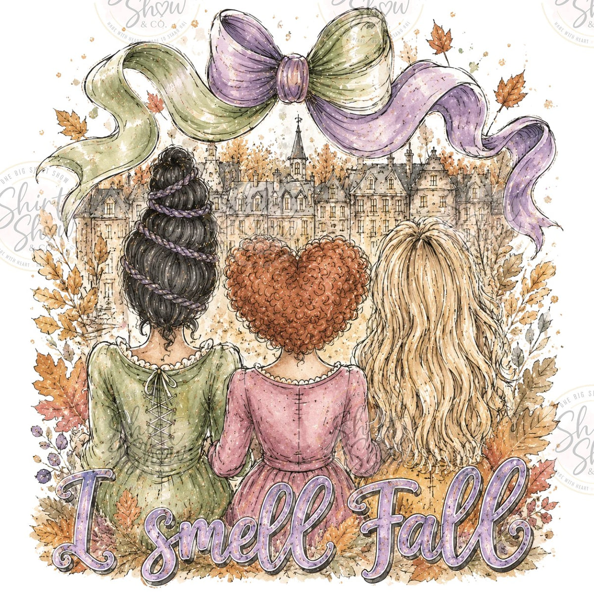 I Smell Fall digital design watermarked preview