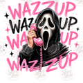 Wazzup Ghostface digital design watermarked preview