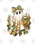 Camo Ghost Pumpkin - Digital Download
