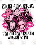 Why Are You So Obsessed With Me horror digital design watermarked preview