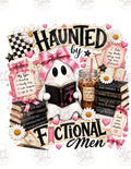 Haunted by Fictional Men digital design watermarked preview