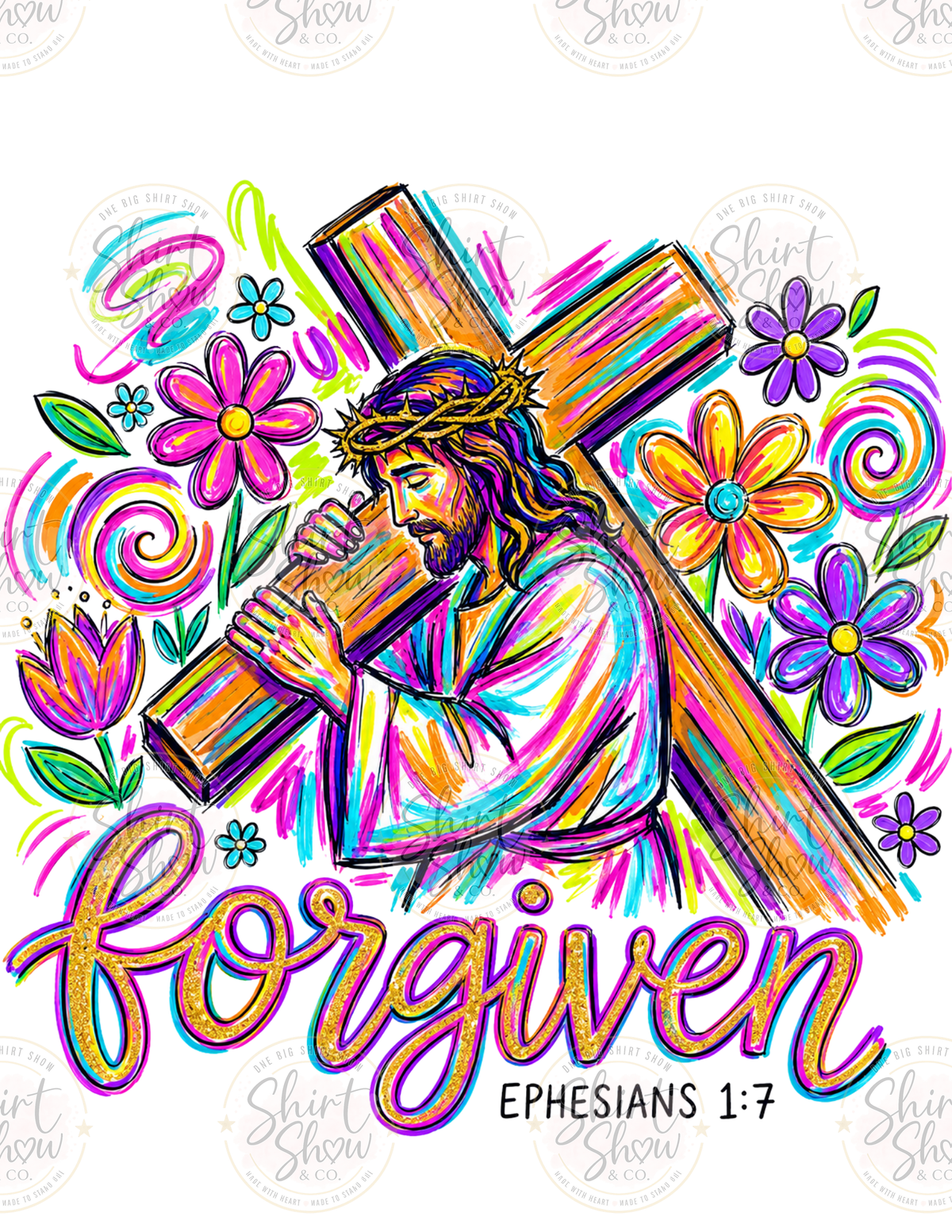 Forgiven Ephesians 1:7 digital download preview