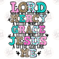 Lord mercy grace Jesus digital download preview