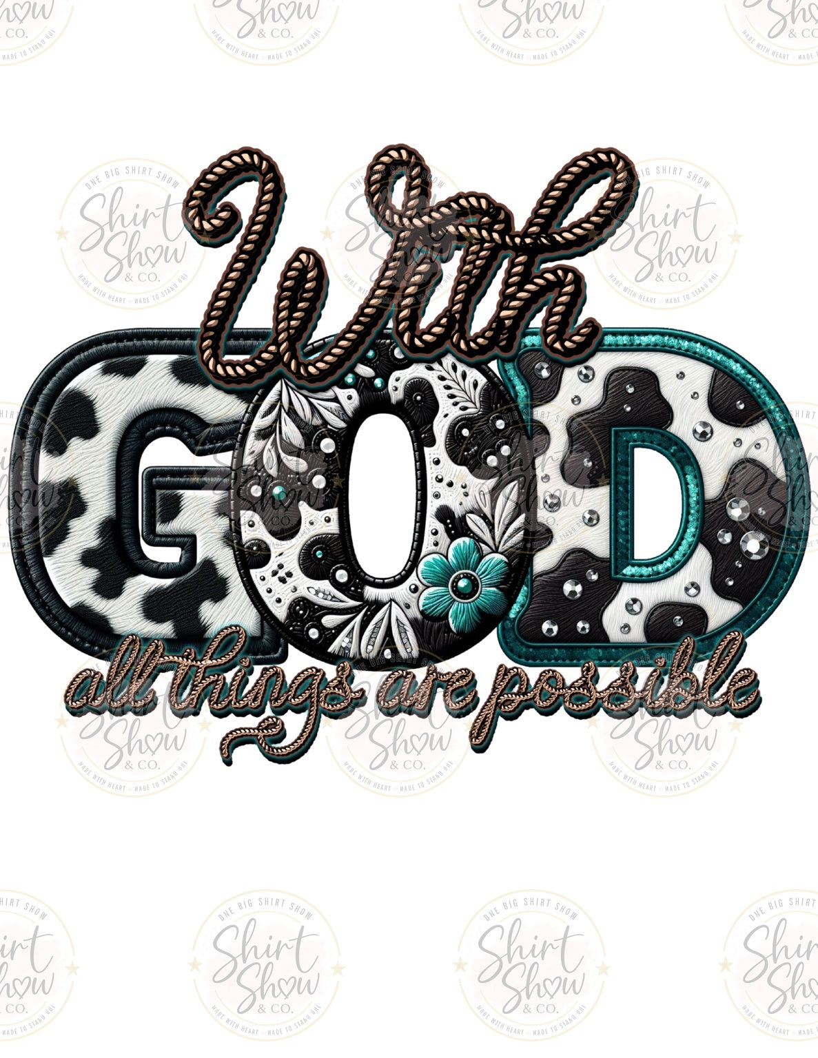 With God all things are possible digital download preview