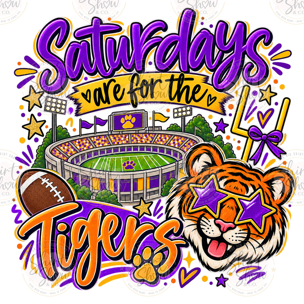 Tigers Forever Louisiana digital download preview