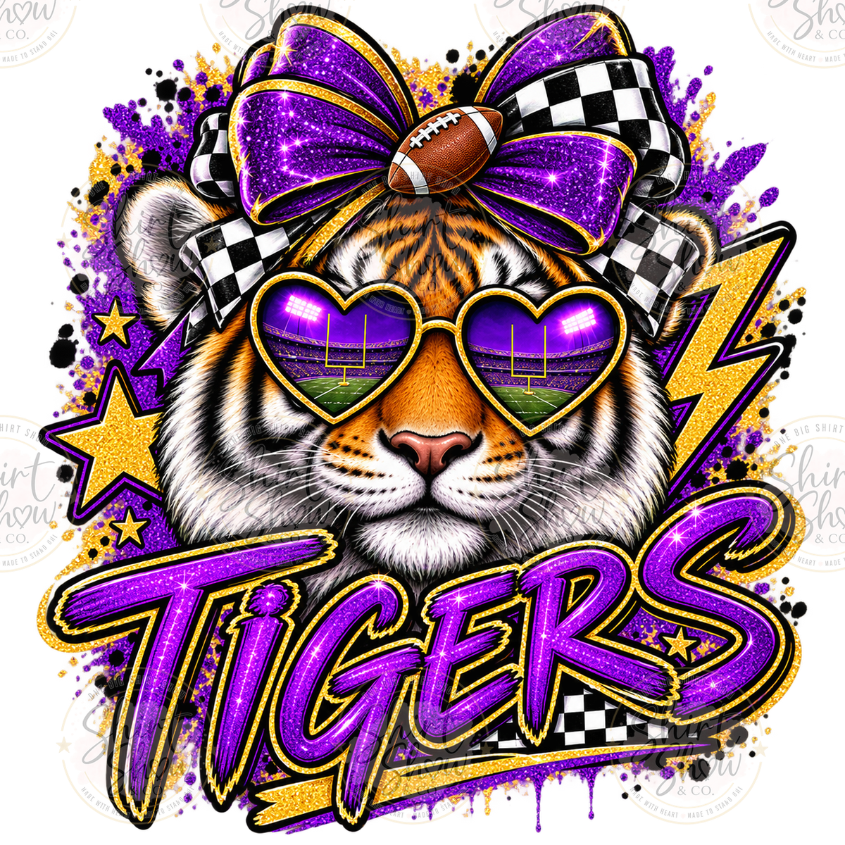 Gameday Tiger Eye digital download preview