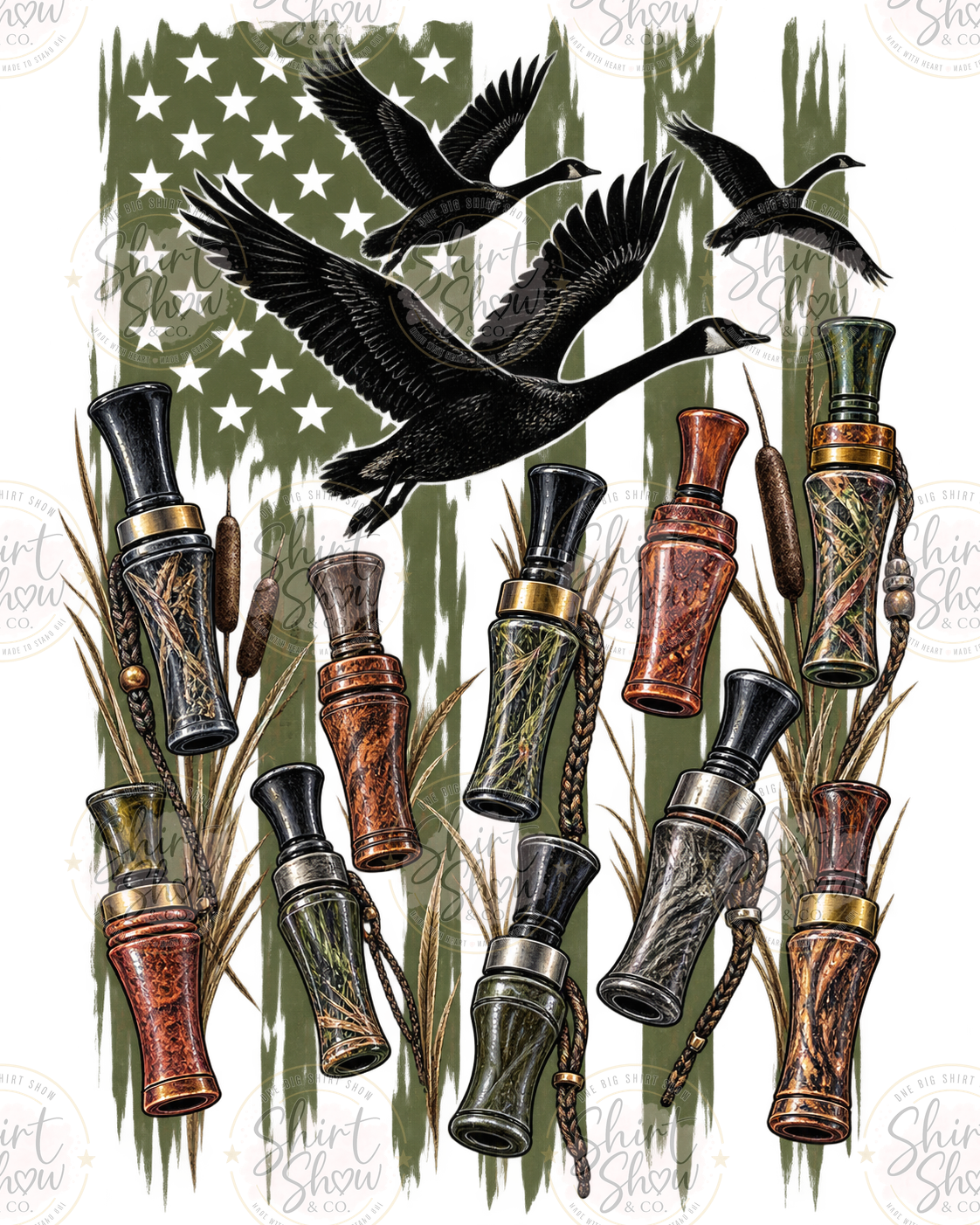 Duck Calls digital design watermarked preview