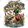 Shot Caller duck hunting digital design watermarked preview