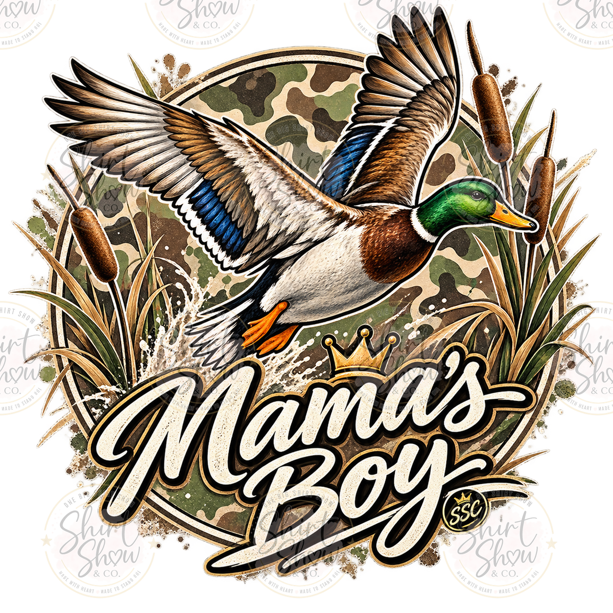 Mama's Boy Mallard - Digital Download