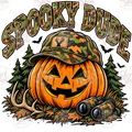 Spooky Dude pumpkin hunter digital design watermarked preview