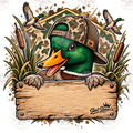 Mallard blank sign digital design watermarked preview