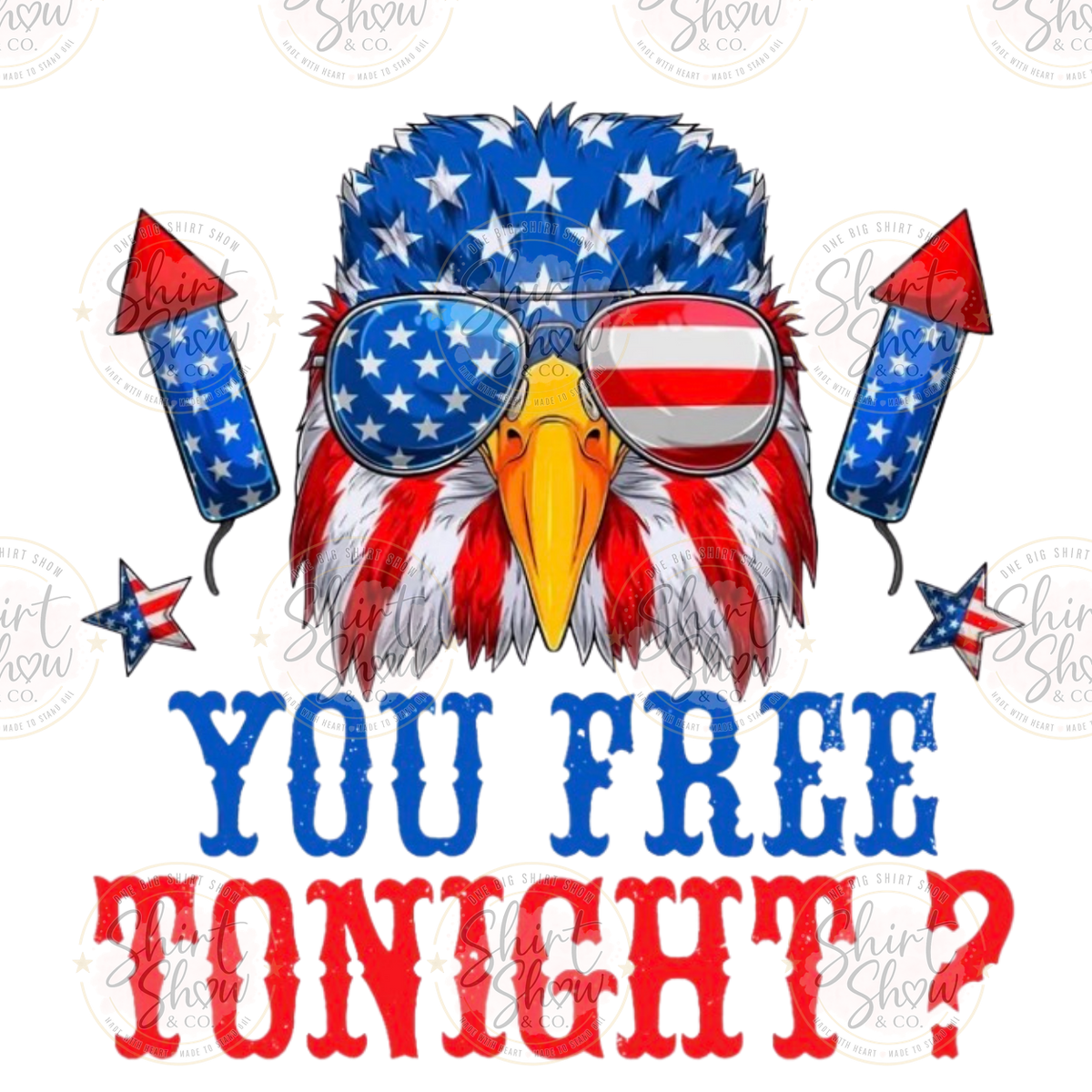 You Free Tonight patriotic eagle digital download preview