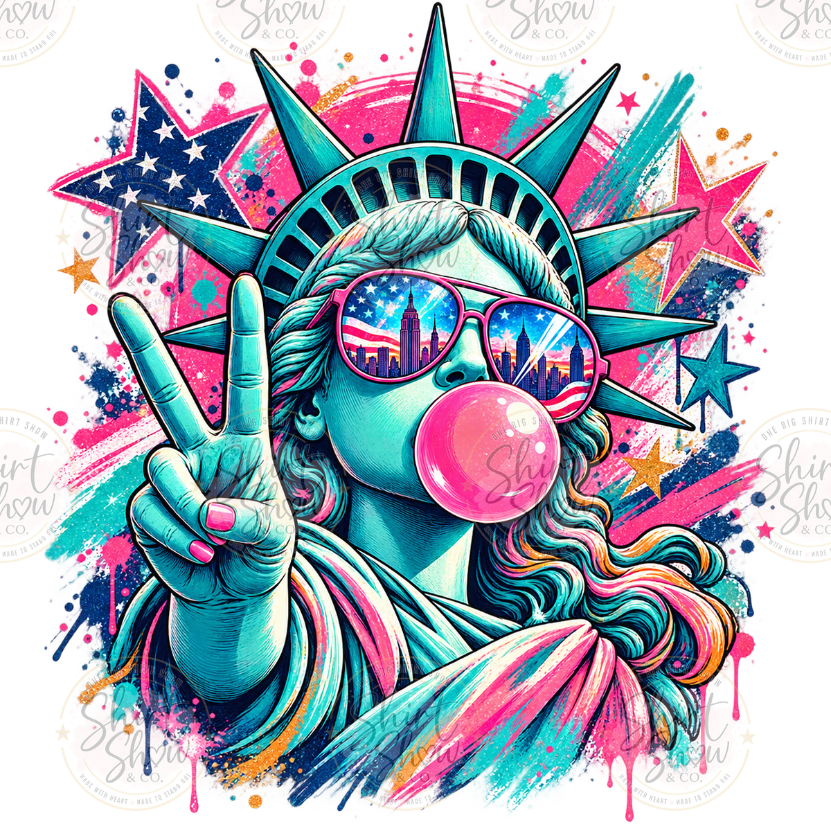 Liberty Bubblegum patriotic digital download preview