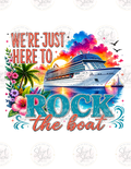 We're Just Here to Rock the Boat digital download preview