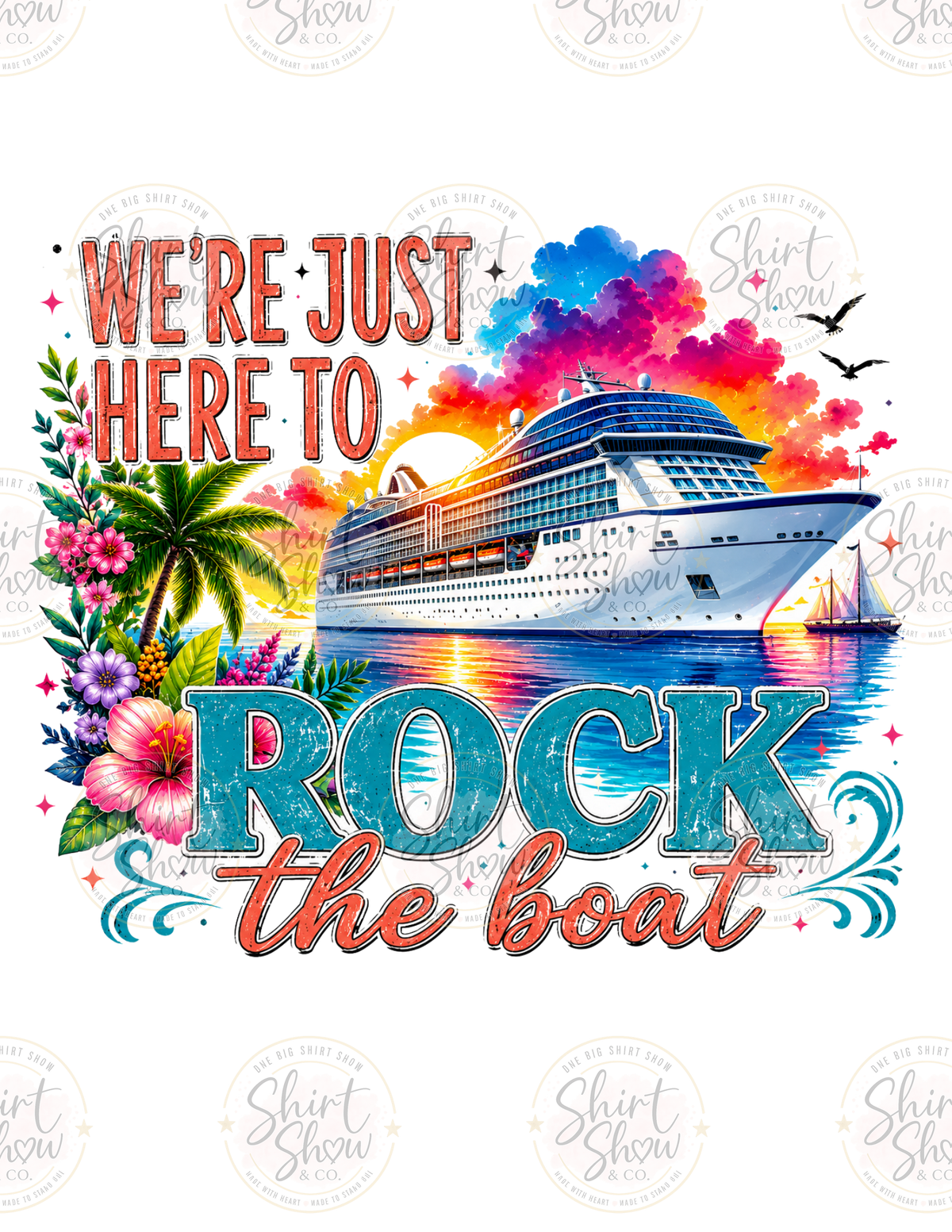 We're Just Here to Rock the Boat digital download preview