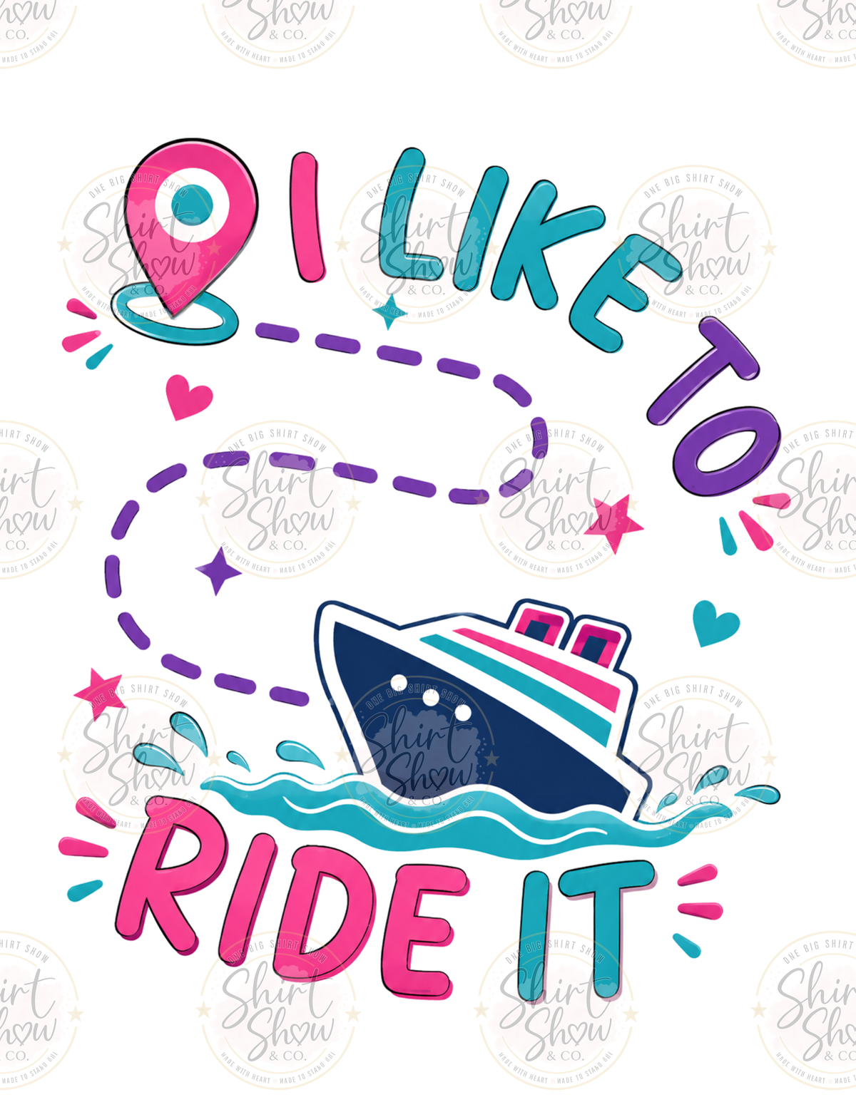 I Like to Ride It cruise digital download preview
