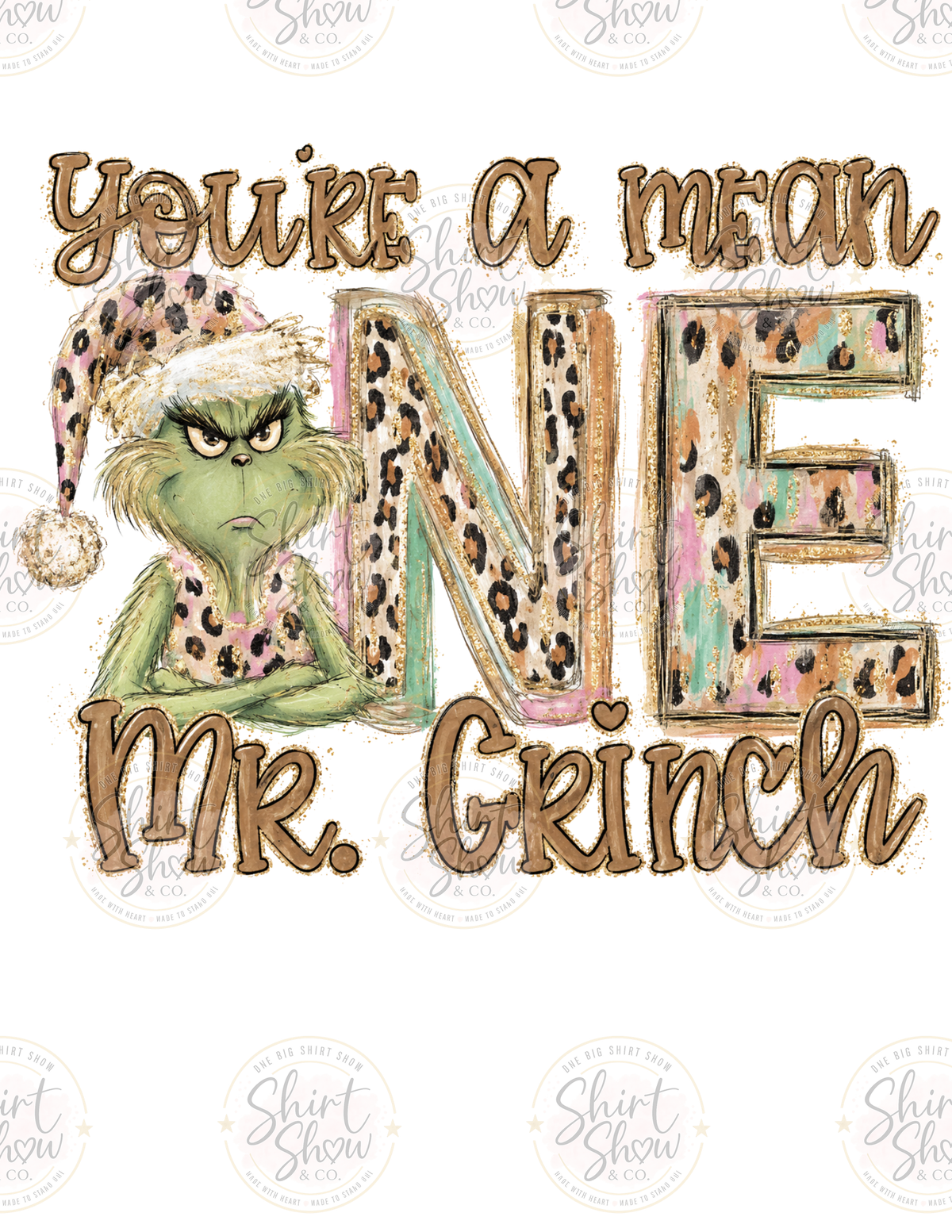 You're a Mean One Mr Grinch digital download preview