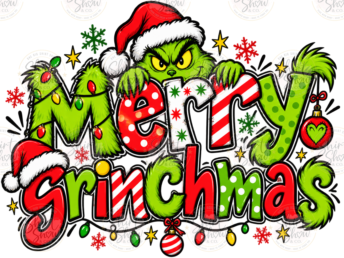 Merry Grinchmas digital download preview