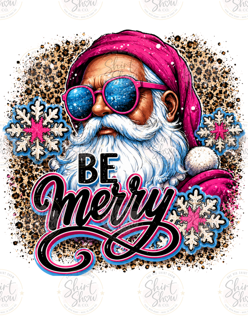 Be Merry Santa digital download preview