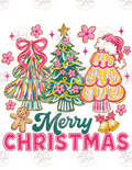 Merry Christmas Trees digital download preview