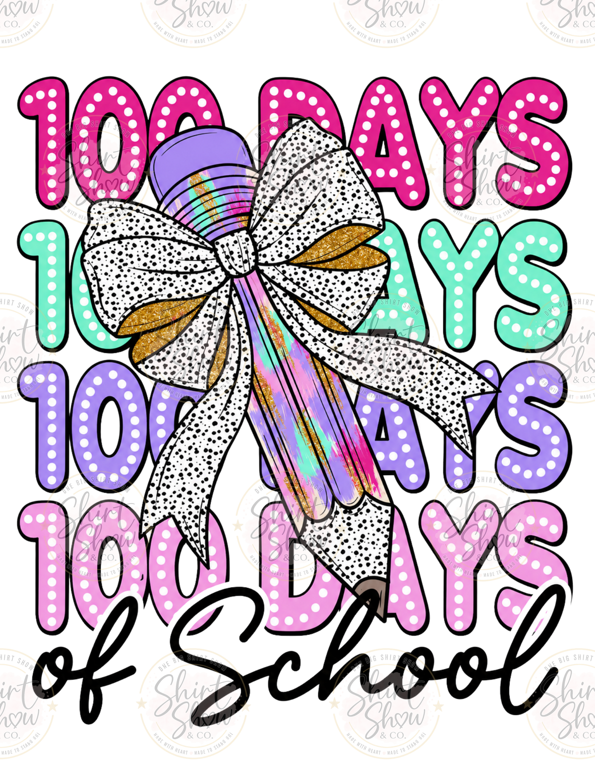100 Days Bow digital download preview