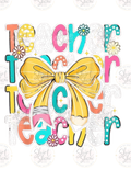 Teacher Teacher Teacher Bow digital download preview